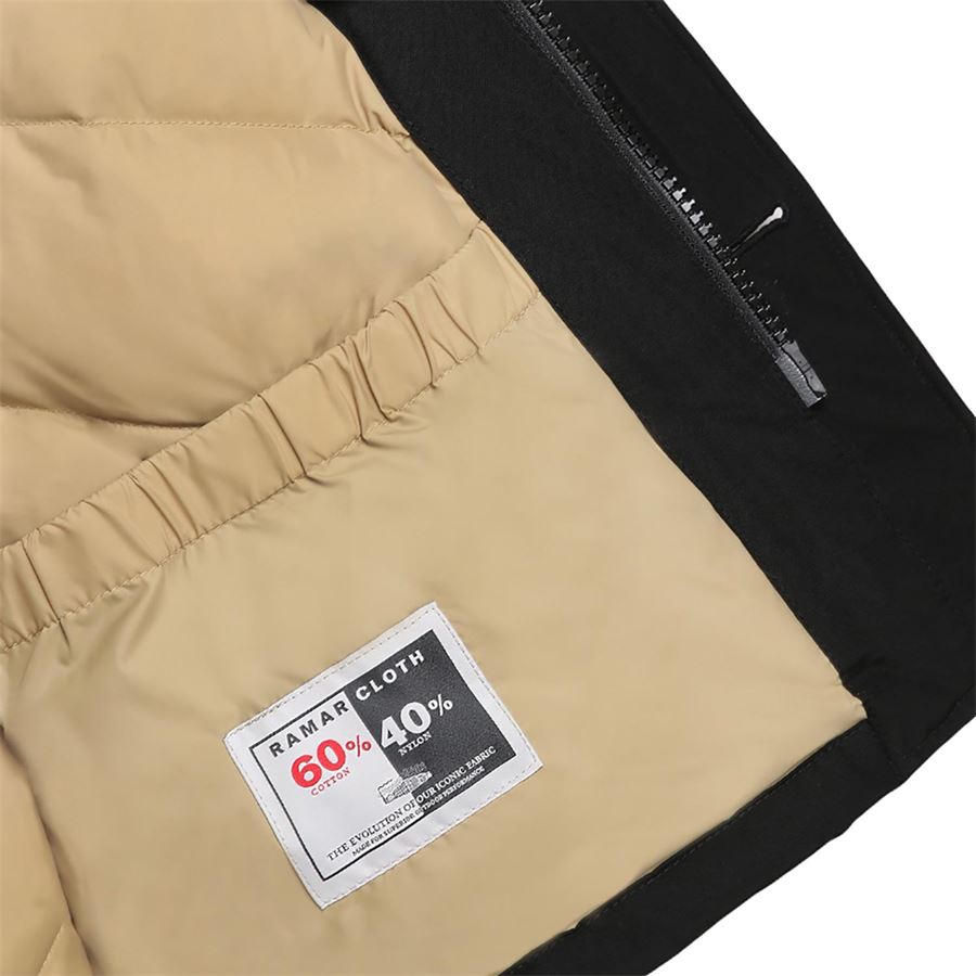 ARCTIC DETACHABLE FUR PARKA GIACCA BOYS Woolrich | WKOU0187MRUT0641BLK